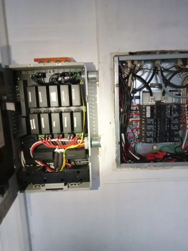 Electrical panel upgrade completed for Commercial Electrician Services in Huntsville